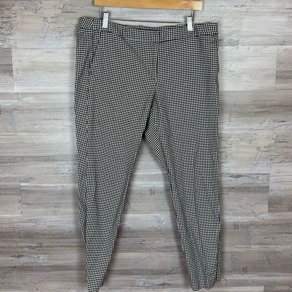Michael Kors Pants - Michael Kors Gingham Plaid Trousers